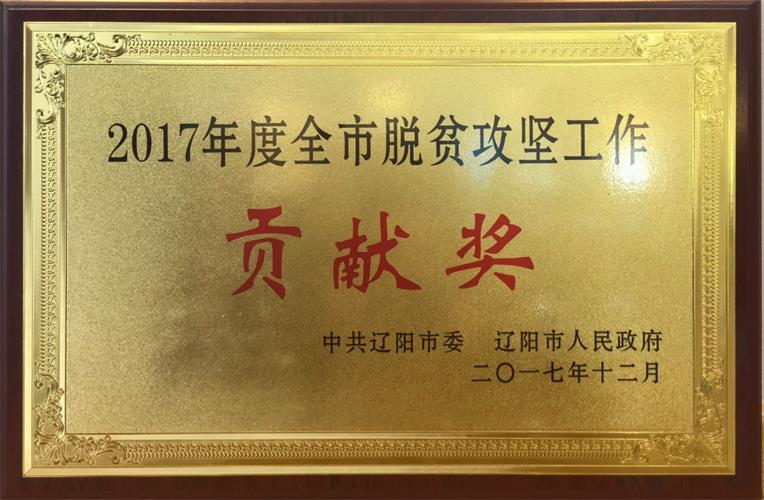 凯时AG电商荣获2017年度全市脱贫攻坚工作贡献奖